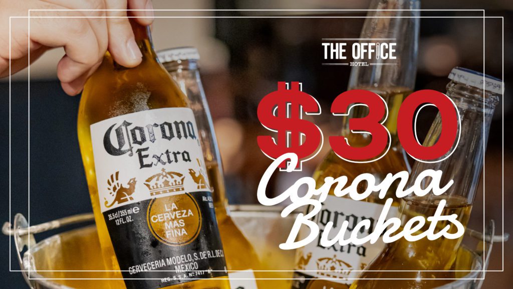 Corona bucket promo